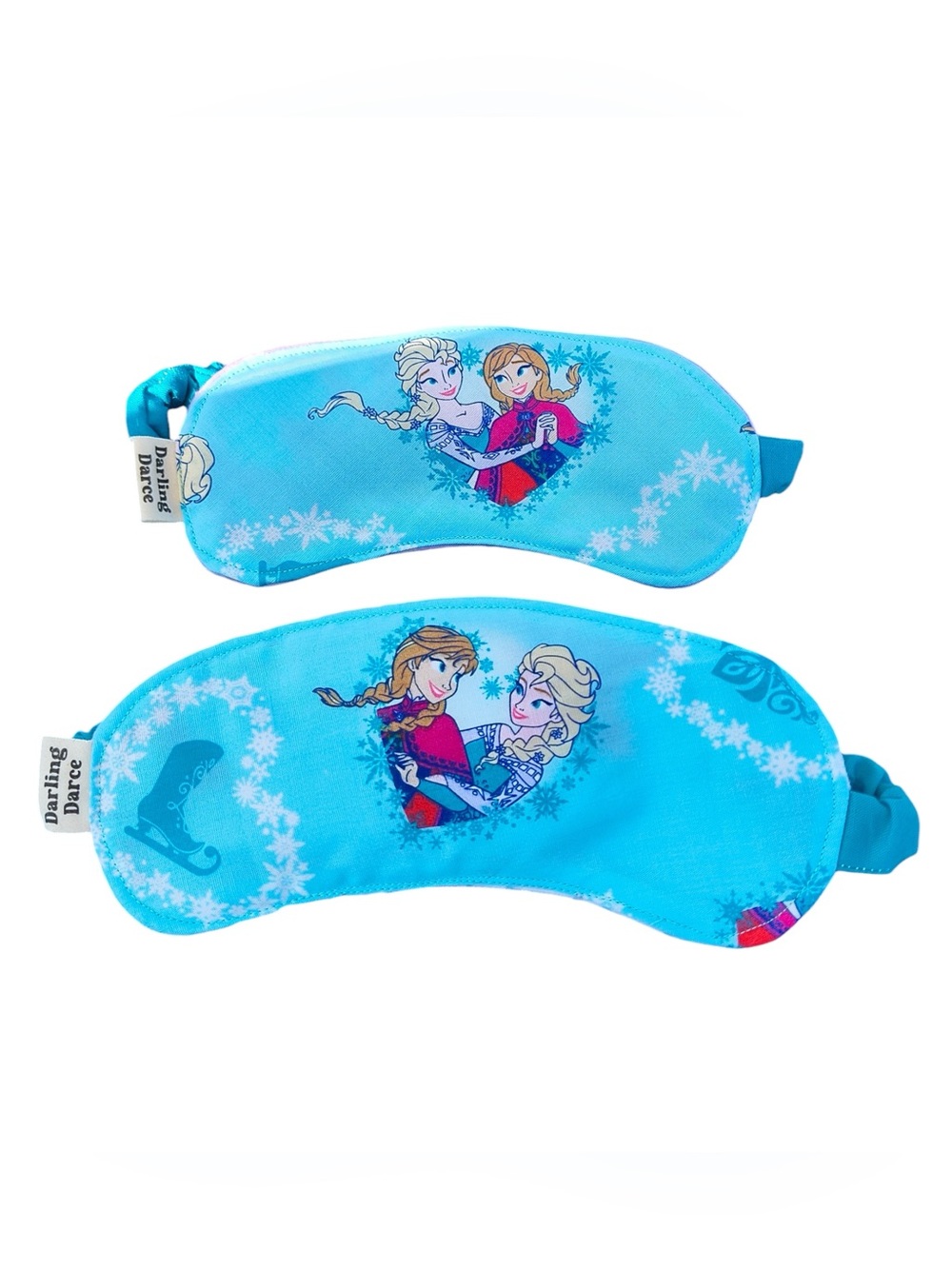 Frozen Ana Elsa Print Kids Sleep Mask